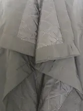 Coat Jacket Cotton-Padded EAM Woman New-Fashion Long-Type Winter Black Stand Lead Regular