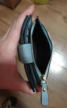 Nuevas de cuero de las mujeres cerrojo pequeño y delgado moneda bolsillo monedero mujeres carteras de los titulares de tarjetas de marca de lujo billetera y cartera de diseñador