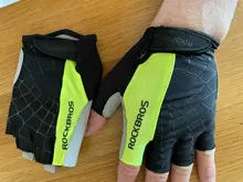 ROCKBROS-guantes para ciclismo a prueba de golpes, transpirables, para deportes de bicicleta de montaña, para hombre y mujer