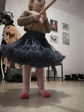 Falda de tutú para niñas, bailarina, esponjosa, ballet, fiesta, baile, princesa, ropa de tul