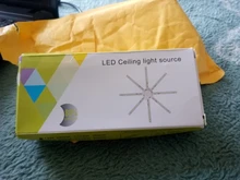 Octopus Light Ceiling-Lamp LED Energy-Saving Warm White Cold 5730SMD 220V 24W 16W 12W