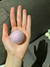 Bolas de baño de agua de 40g, aceite blanqueador para la piel, bombas de baño de burbujas naturales, herramienta de ducha de baño de color rosa aleatoria, 1 unidad