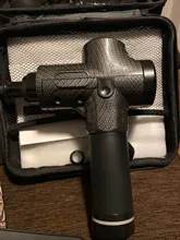 Pantalla LCD masaje arma profundo masajeador muscular dolor muscular cuerpo masaje de cuello ejercicio de relajación adelgazar la alivio del dolor