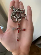 De rápido y furioso 7 Moive Cruz Tourette collar Cruz Dominic Toretto colgante collar para hombres