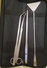 Straight Curved Tweezer Scissor Algae Scraper Stainless Steel Aquarium Plant Tools