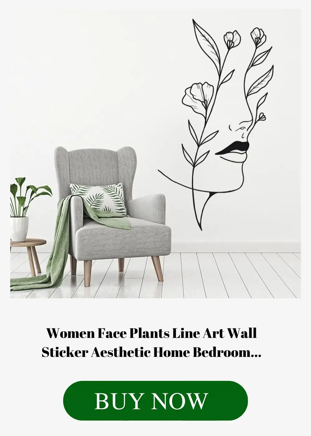 Art Home Decor Canvas Painting Wall Picture Simple Elk Sketch Printing Wall.. (2)