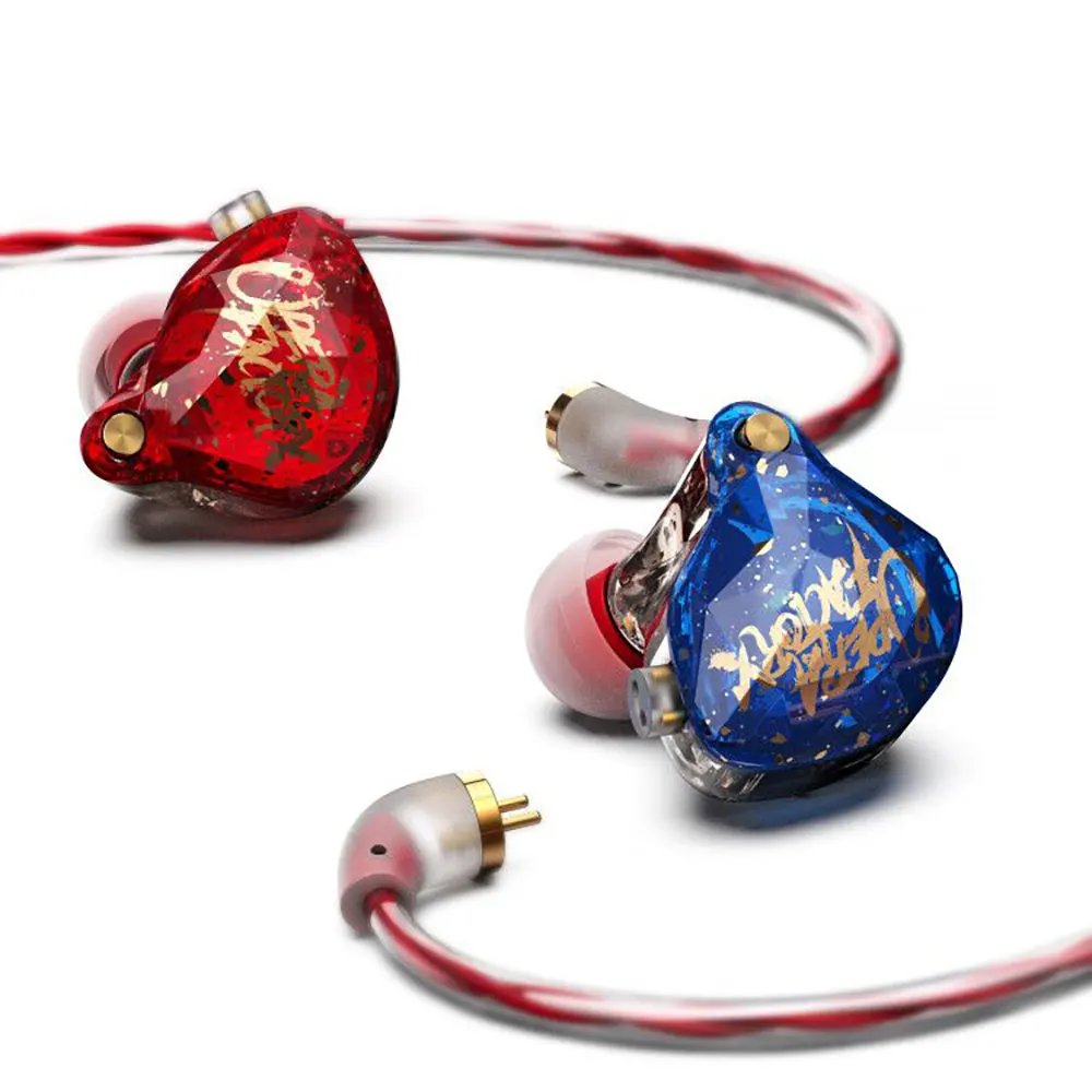 New OS1pro 10BA Balanced Armature Units Earphones HIFI Bass In Ear Monitor Earphones Noise Cancelling Earbuds Headset with mic