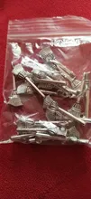 20 piezas de dijes de escoba de Beson 27x20mm de bronce tibetano de Color plata colgantes de joyería antigua hechas a mano para hacer manualidades DIY