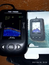 Erchang-Localizador de peces XF02C portátil, Sonar para pesca en el lago, 100M