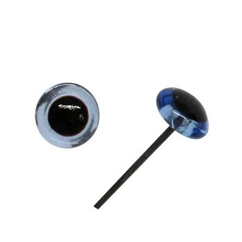 

25526 eyes 6mm on metal. Foot, color blue, pack/8 PCs.