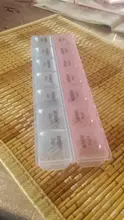 Box Case Splitters Container Tablet-Holder Pill-Box Storage-Organizer Pill-Medicine 7-Days