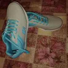 Zapatillas de deporte de cuero sintético para mujer, zapatos informales transpirables planos para correr