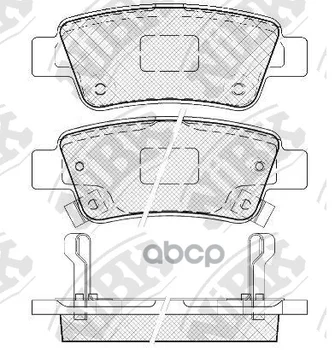 

Brake disc pads Honda CR-V 2.0 2007-honda CR-V 2.4 2009-honda CR-V 2.4 2007-nibk art. pn8809