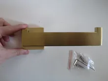 Brushed Hook Towel-Rack Hardware-Set Rail Soap-Dish Paper-Holder Bathroom-Accessories