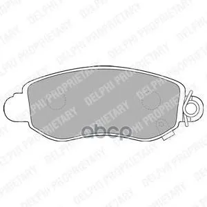 Колодки Передние Ford Transit 00-06 Lp1582 Delphi арт. LP1582