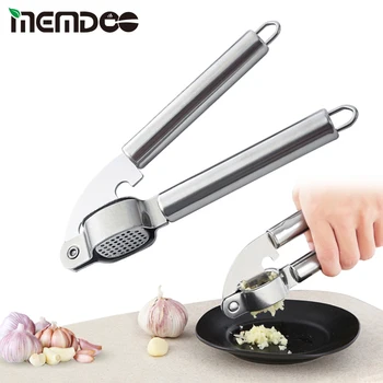 

MEMDOO Garlic Press Garlic Chopper Garlic Presser Garlic Ginger Crusher Stainless Steel Squeezer Garlic Crush Garlic Chopper