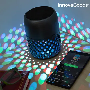 

InnovaGoods LED rechargeable lamp with Bluetooth speaker Mandalamp InnovaGoods