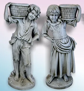 

Figure statue concrete-stone Sara decorative for garden or outdoor 110cm.