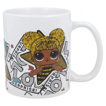 

Ceramic Cup 325 ML with box | LOL SURPRISE ROCK ON