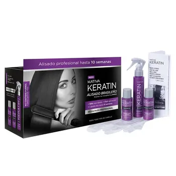 

KERATIN BRAZILIAN STRAIGHTENING LOT 3 pz
