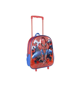 

Backpack child trolley 3D metallised SPIDERMAN
