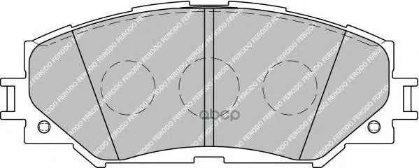 Колодки Тормозные Toyota Auris 1.4-1.6 07-/Corolla 1.4 07-/Rav 4 06- Передние Ferodo Fdb1891 Ferodo арт. FDB1891