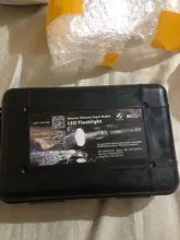 Portable LED Flashlight Power-Display Magnet-Design Camping Lantern Waterproof COB 