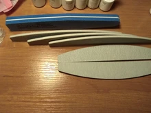 ROSALIND-1 Uds. De esponjas para pulir uñas acrílicas, para manicura de uñas artísticas