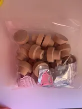 Pulls-Knobs Hardware Cabinet Drawer Cupboard-Cabinet BQLZR Wood Home-Accessory Round