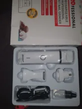 Hair-Trimmer Pets-Clippers Pet-Grooming-Machine Nail-Grinding Dog Usb-Rechargeable Baorun