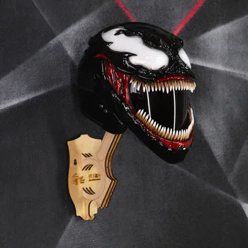 

Venom (Symbiote) motorcycle helmet. DOT&ECE certified. Free worldwide shipping!