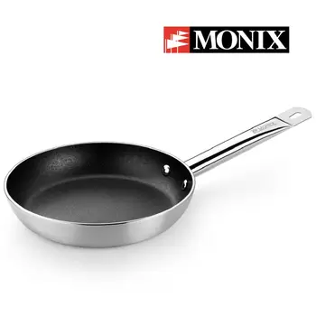 

Monix professional Horeca-36 cm pan aluminum pressed non-stick black. Valid for induction, vitroceramic and gas