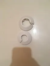 Cubierta decorativa Universal para tubería, cubierta de radiador de Válvula angular Multicolor para conducto de pared, accesorios para grifos, 1 unidad