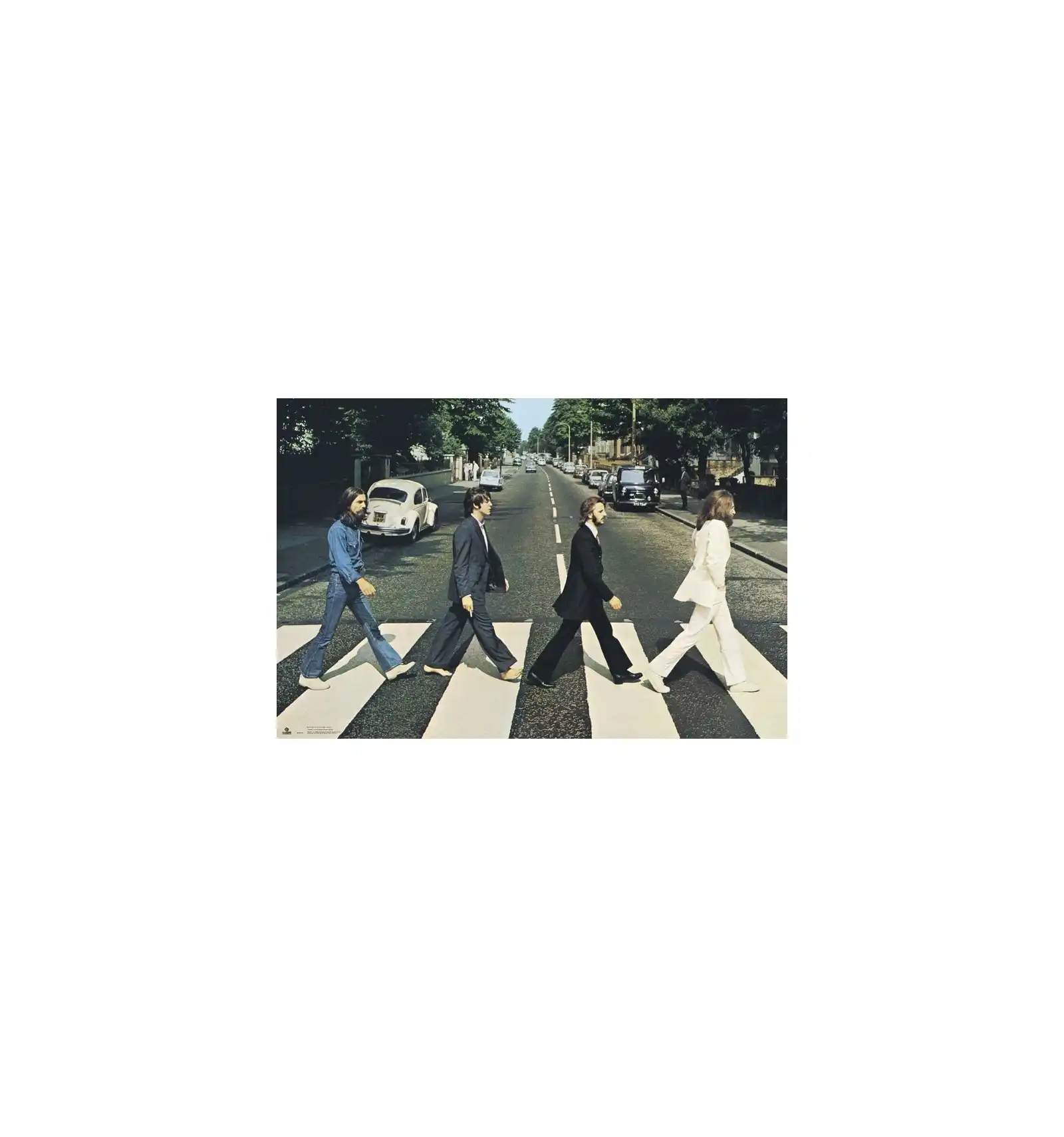 Mosaico De Quadros Beatles Abbey Road