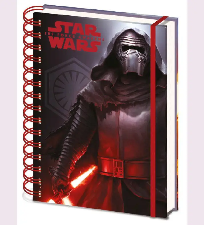 Блокнот А5 со спиралью и жевательной резиной Kylor's Star Wars