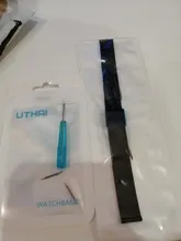 UTHAI-correa Milanesa S02 Universal para reloj, pulsera de repuesto de plata y acero inoxidable de 8-24mm y 20mm, 22mm