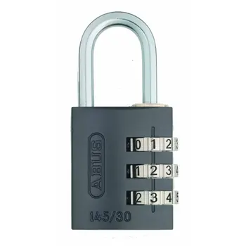 

PADLOCK SECURITY 30MM COMB. PROGRAMMABLE TITANIUM ABUS
