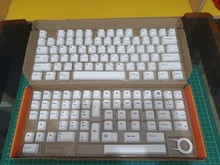 Mechanical-Keyboard Sushi Cherry-Profile Keycap Japanese Minimalist-Style White 135-Keys