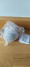 Interruptor de Sensor de movimiento PIR para techo, Mini interruptor infrarrojo IR de inducción, controlador para luz LED, 220V de CA, 360 grados
