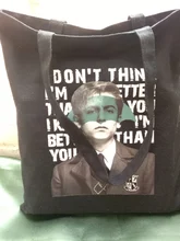 Bolso de hombro tipo paraguas para mujer, bandolera de moda de gran capacidad, bonito bolso de lona, cartera Vogue