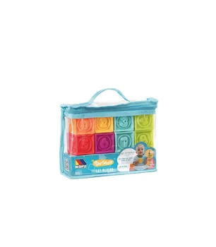

Molto-bag of 8 sensory rubber cubes