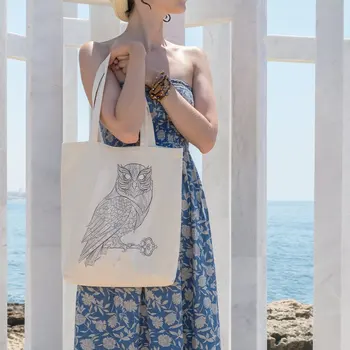 

Angemiel Bag Owl Cloth Bag