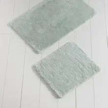 Коврики для ванной нескользящие Противоскользящие коврики противоскользящие цвета 2'Li мятный набор 60X100 см-50X60 см