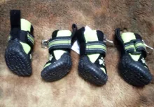 Boots Pet-Shoes Dog Large Waterproof Anti-Skid Small Winter Golden Warm Big 8-Sizes Wear-Resistant