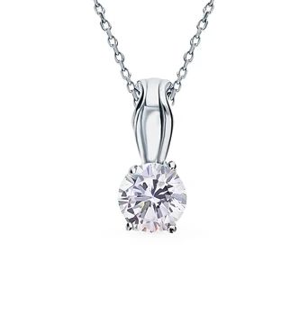 

Silver Pendant with cubic zirconia sunlight sample 925