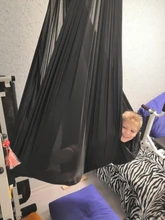 Elástico 5 metros 2017 hamaca aérea para Yoga de vuelo y balanceo último multifunción Anti-gravedad cinturón de Yoga para entrenamiento de yoga Yoga cinturón