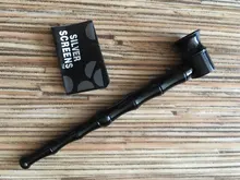 Hand-Pipe Tobacco Non-Stick Black for Home-Party DIY Christmas Xmas/Heat-resistant/Non-stick