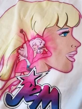 T camisa mujeres Jem y los hologramas de moda hipster hip hop gráfico camisetas mujeres verano streetwear lindo Vogue 90s camiseta para aficionados