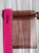 Bolsas de organza de decoración, embalaje para joyería, regalo o fiesta de boda, 7x9, 9x12, 10x15, 13x18CM, 24 colores, 50 unidades