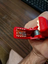 Alligator-Clip Electrical-Clips-Clamps Car-Battery Crocodile 100A Durable Insulated Red